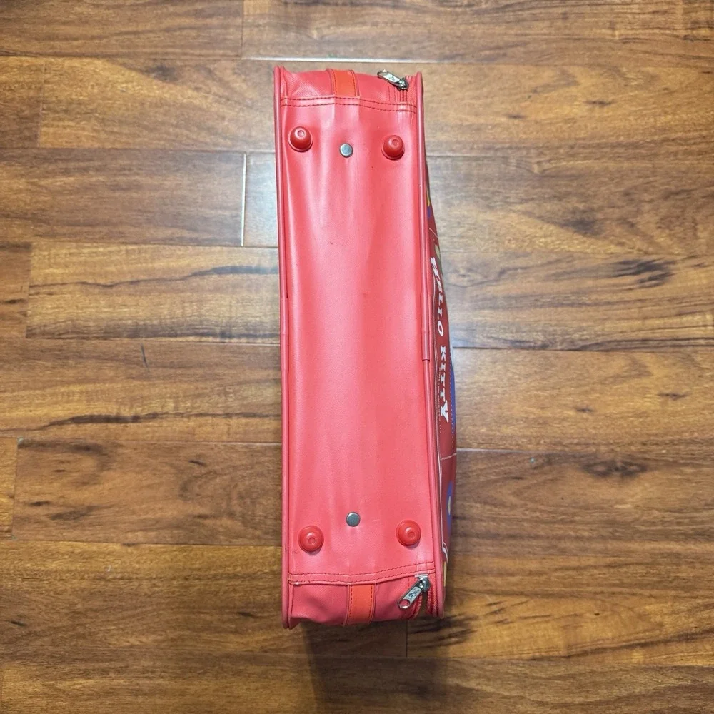 Vintage 90s Hello Kitty‎ Red Luggage Suitcase Sanrio